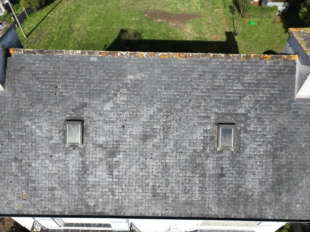 Drone inspection toiture